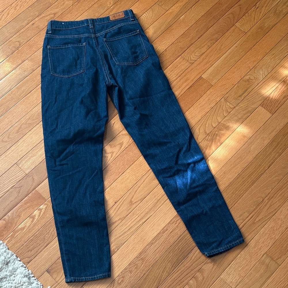Sezane Indigo Straight Leg Jeans - Picture 6 of 9